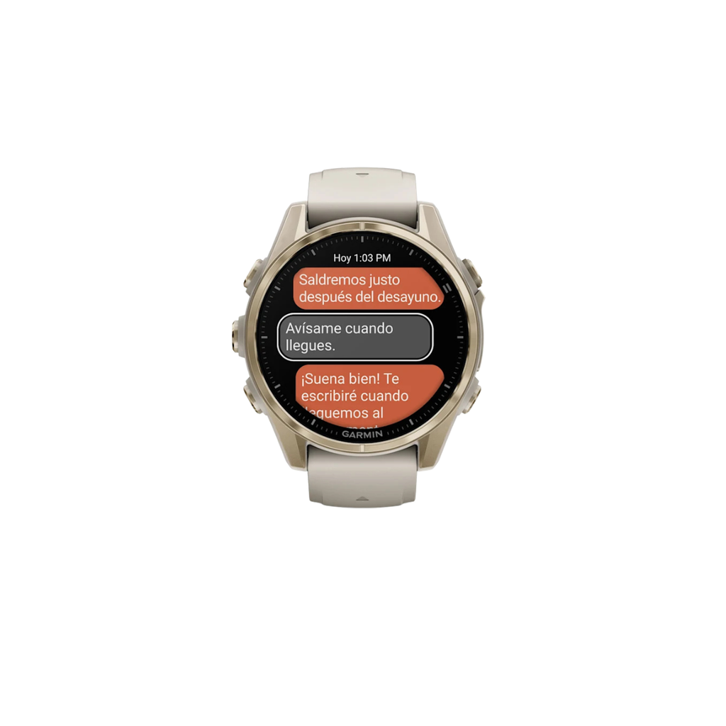 Garmin Fenix 8 - 43mm Amoled Sapphire Dorado