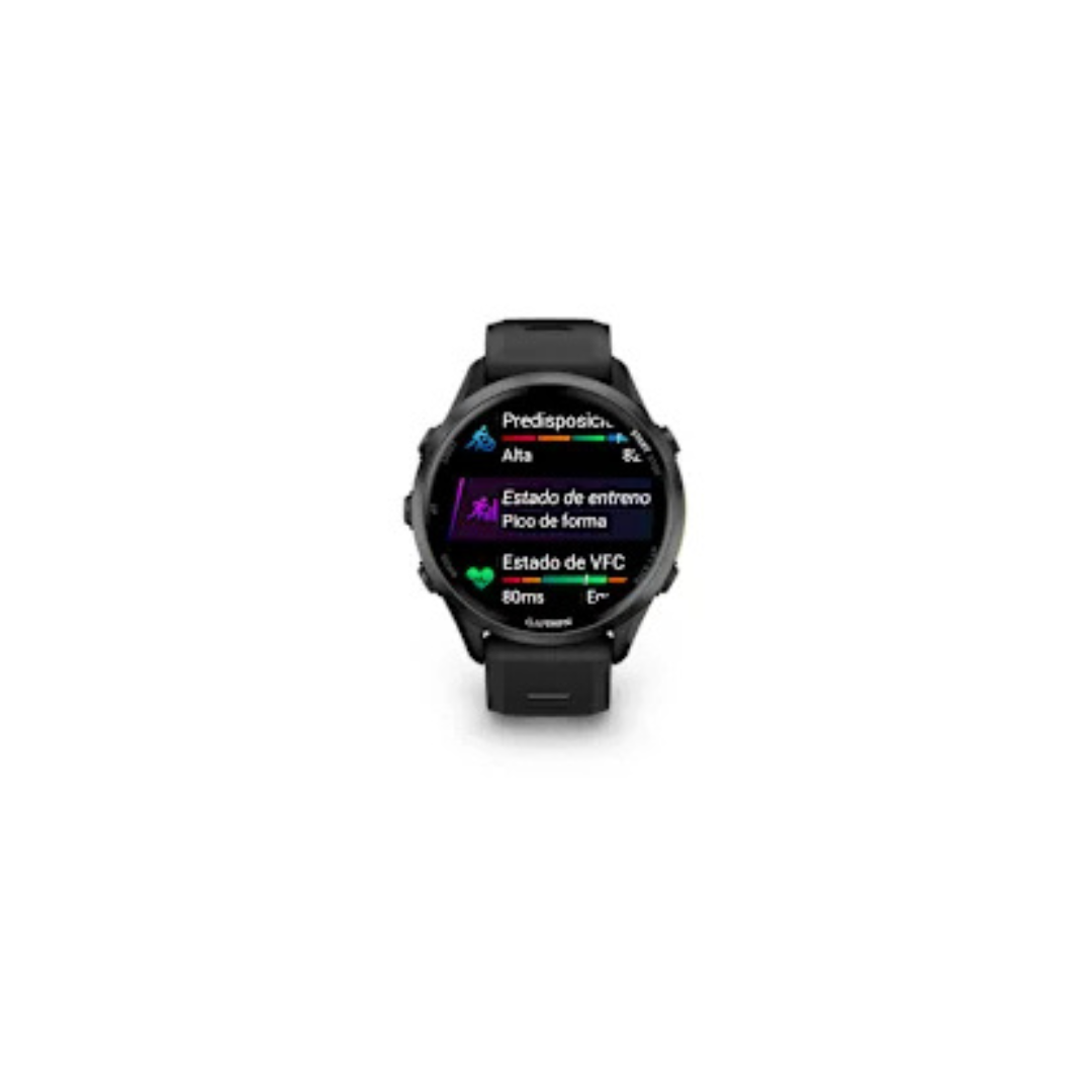 Garmin Forerunner 970 - Titanio revestimiento DLC Gris Carbo