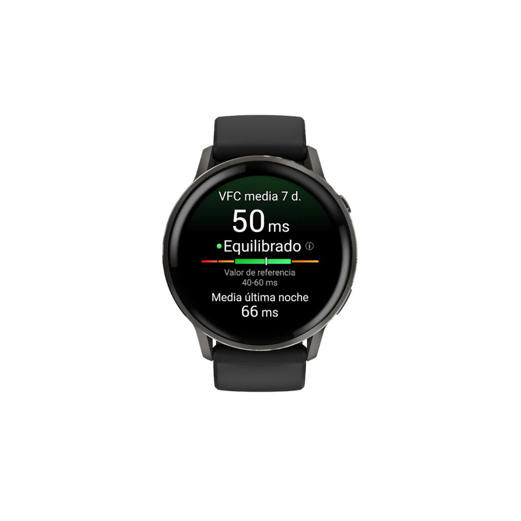Garmin Venu 4 - 41mm Plata Correa Silicona Negra