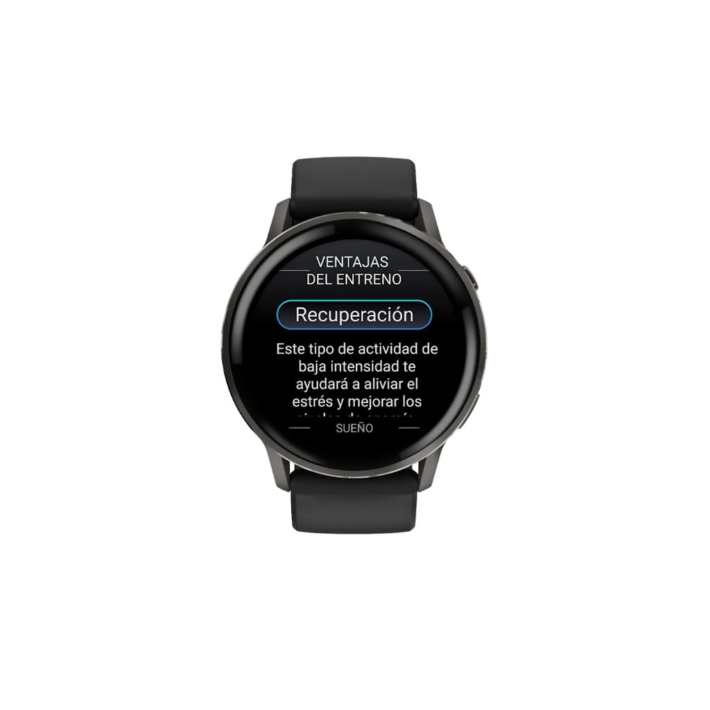 Garmin Venu 4 - 41mm Plata Correa Silicona Negra