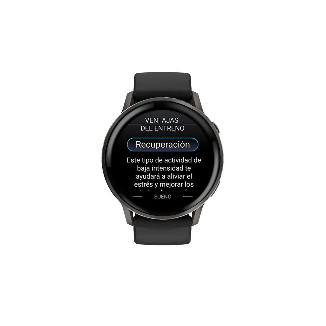 Garmin Venu 4 - 41mm Plata Correa Silicona Negra