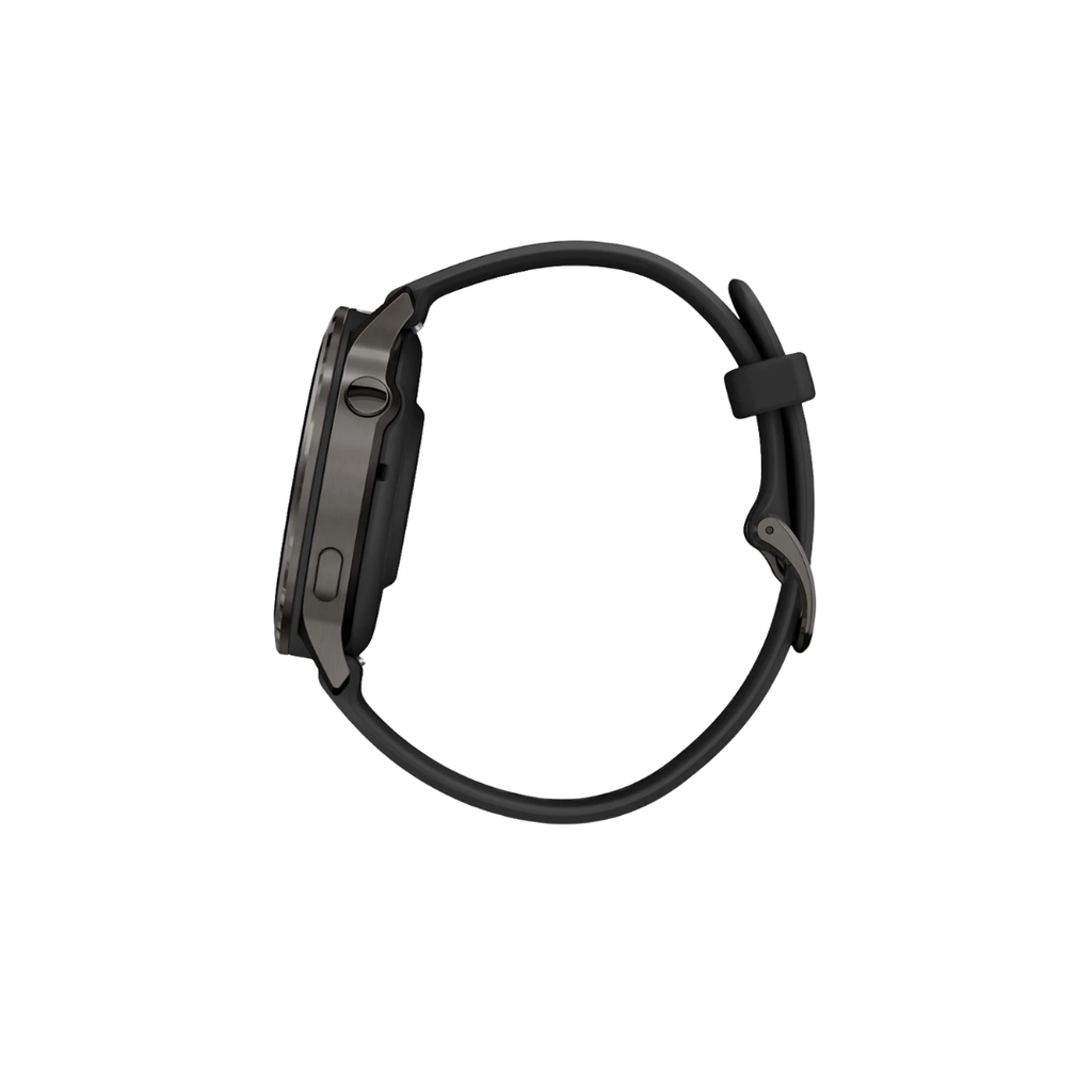 Garmin Venu 4 - 41mm Plata Correa Silicona Negra