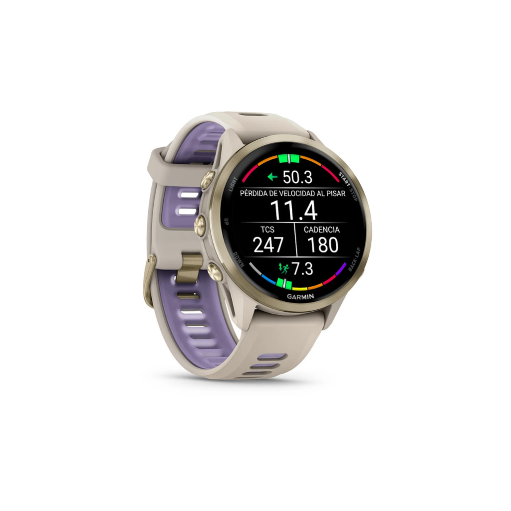 Garmin Forerunner 970 - Titanio Dorado Gris Francés