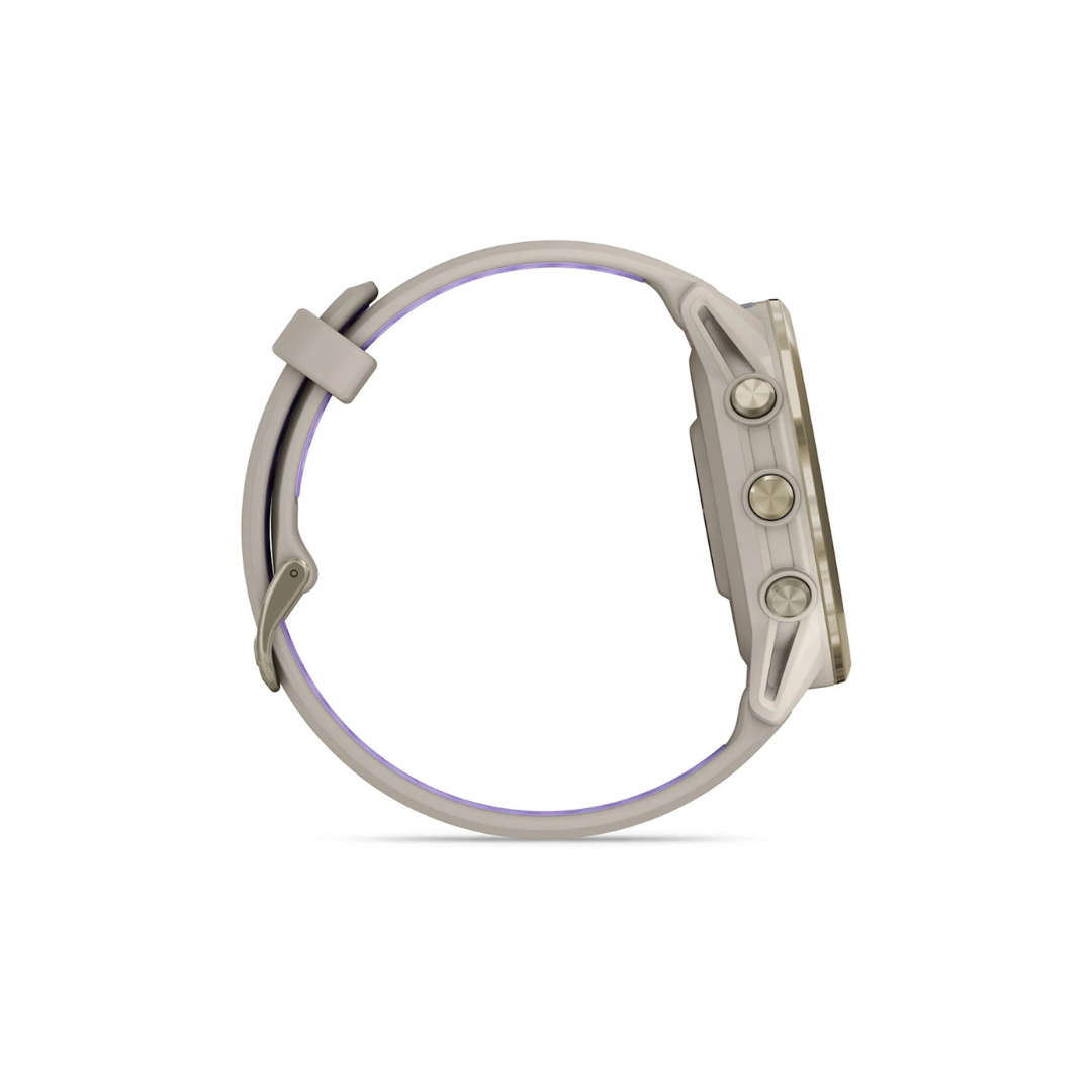 Garmin Forerunner 970 - Titanio Dorado Gris Francés