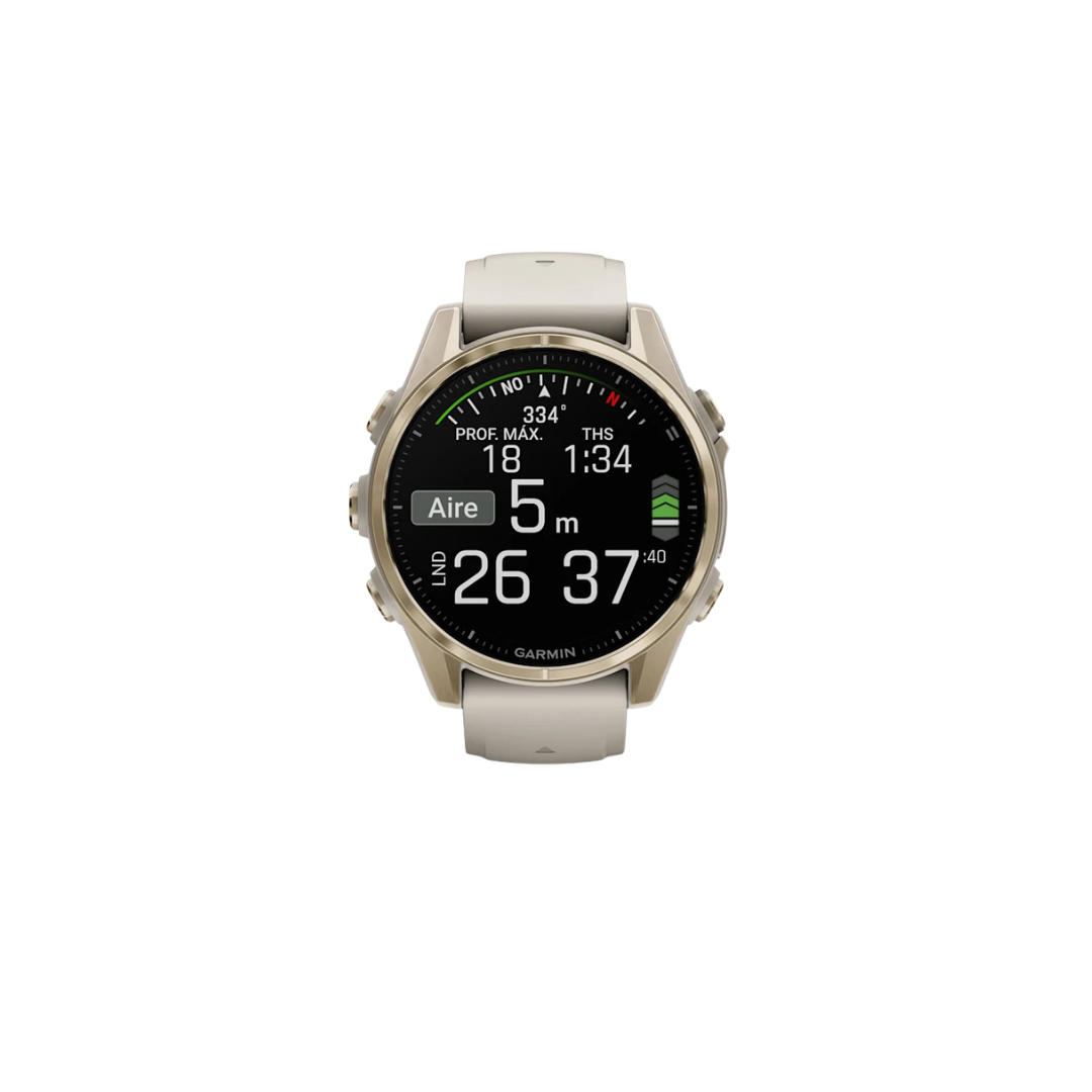 Garmin Fenix 8 - 43mm Amoled Sapphire Dorado