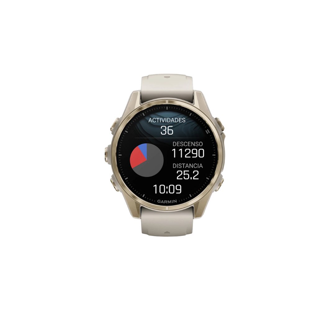 Garmin Fenix 8 - 43mm Amoled Sapphire Dorado